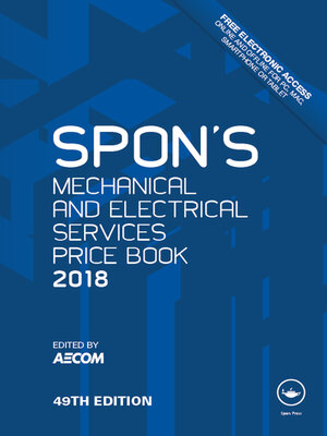 cover image of Spon's Mechanical and Electrical Services Price Book 2018